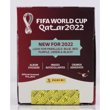 2022 Panini World Cup Soccer Sticker Box