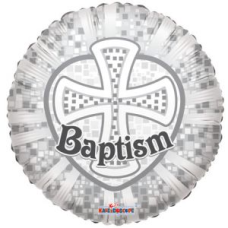 Balloon Foil 18 Inch Baptism