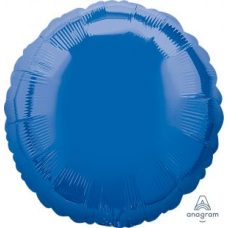 Balloon Foil 19 Inch Circle Dark Blue