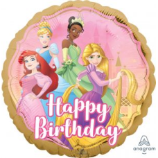 Balloon Foil 18 Inch Happy Birthday Princess