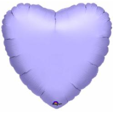 Balloon Foil 19 Inch Heart Pastel Lilac