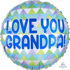 Balloon Foil 18 Inch Love You Grandpa