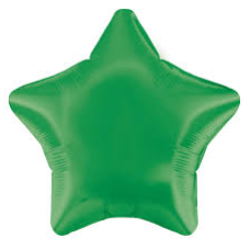 Balloon Foil 19 Inch Star Satin Luxe Emerald