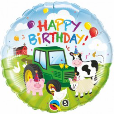 Balloon Foil 18 Inch Birthday Barnyard