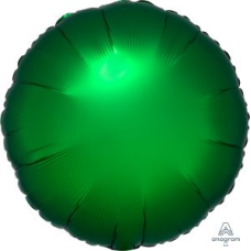 Balloon Foil 19 Inch Circle Satin Luxe Emerald