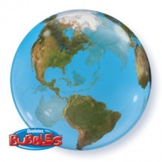 Balloon Bubbles 22 Inch Planet Earth