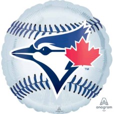 Balloon Foil 18 Inch Toronto Blue Jays Baseball