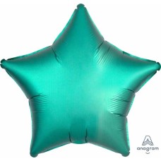 Balloon Foil 19 Inch Star Satin Jade