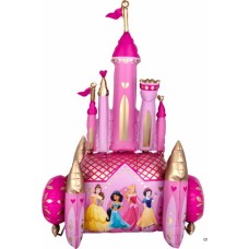 Balloon Foil Airwalker Disney Princess Castle