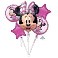 Balloon Foil Bouquet Minnie Mouse