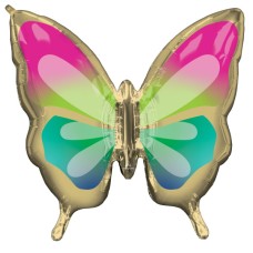 Balloon Foil Super Shape Tropical Butterfly