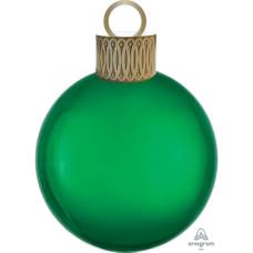 Balloon Foil Super Shape Christmas Ornament Green