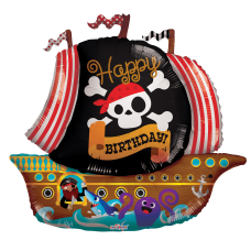 Balloon Foil Super Shape Pirate Boat