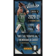 2020-21 Panini Basketball Absolute Memorabilia Hobby Box