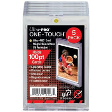 Ultra-Pro 3X5 One-Touch UV 100pt (5 Pack)