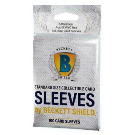 Beckett Shield Standard Size Collectible Card Sleeves