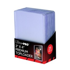 Ultra-Pro Premium Top Loaders 3X4 25 Ct