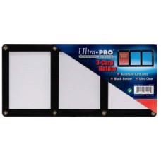 Ultra-Pro Screw Down Black Frame (3) Cards