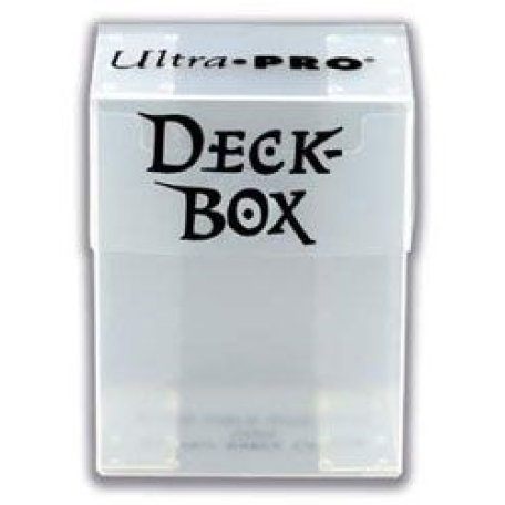 Deck Box Solid Clear