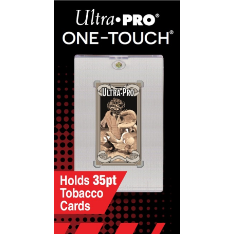 Ultra-Pro 3X5 One-Touch UV 035pt Tobacco Cards