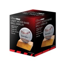 Ultra-Pro Ball Holder Wood Light Base
