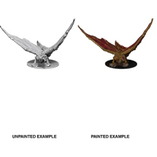 DND UNPAINTED MINIS WV9 YOUNG BRASS DRAGON