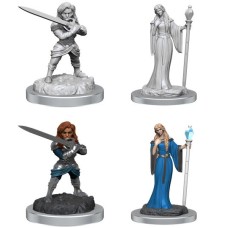 CR Unpainted Minis WV3 Female Wizard/Holy Warrior