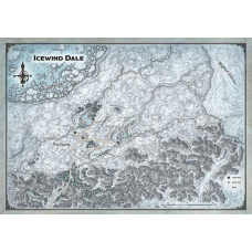 DND Map Set Icewind Dale (30"X21")