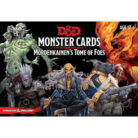DND Monster Cards Mordenkainen's Tome of Foes