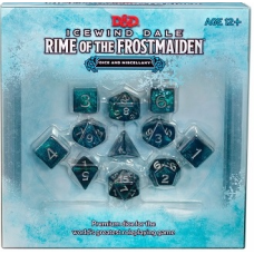 DND RPG Icewind Dale Rime O/T Frostmaiden Dice Set
