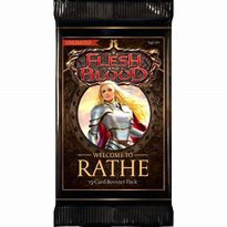 Flesh And Blood Welcome To Rathe Booster Packs Unlimited Edition