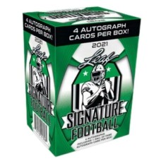 2021 Leaf Signature Football Blaster Box