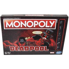 Hasbro Marvel Deadpool Monopoly Game