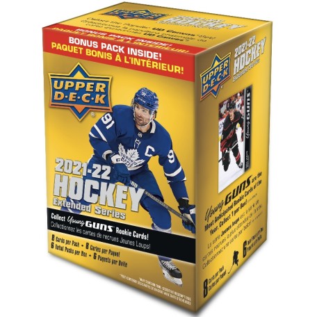 2021-22 Upper Deck Hockey Extended Series Blaster Box