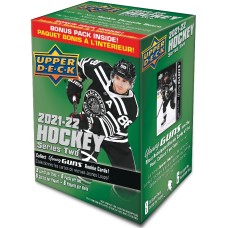 2021-22 Upper Deck Hockey Series 2 Blaster Box
