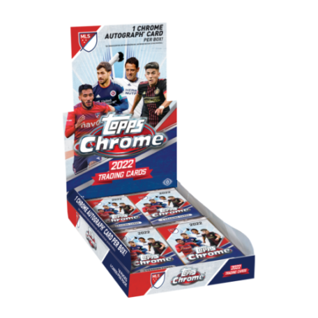 2022 Topps MLS Chrome Soccer Hobby Packs