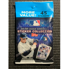 2018 Topps Baseball Sticker Packs - 45