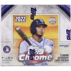 2022 Topps Baseball Chrome Jumbo Box